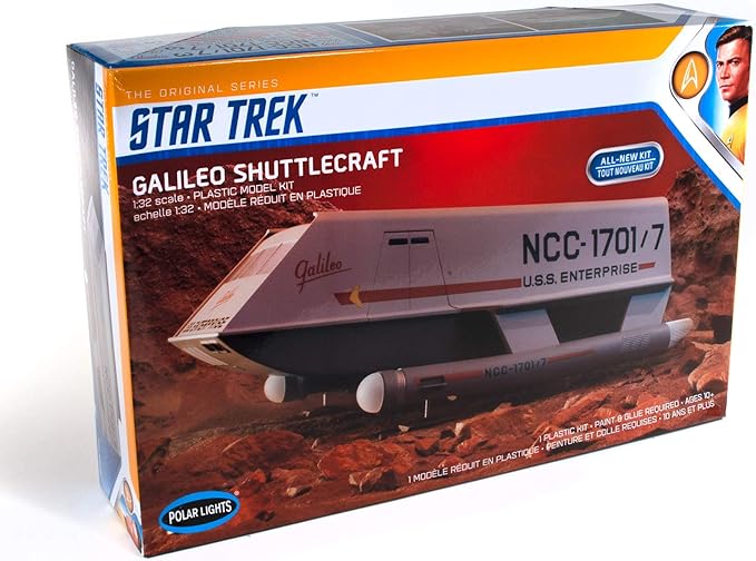 Polar Lights 1/32 Star Trek Galileo Shuttle Brand New Tooling