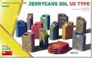 MiniArt 24006 Jerrycans 20l US Type 1:24