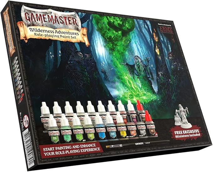 GameMaster: Wilderness Adventures Role-playing Paint Set