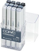 Copic Sketch Marker 12Pc Cool Gray Set, 12CG