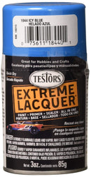 Rust-oleum 1844MT Testors Enamel Spray, Icy Blue Lacquer (3oz)