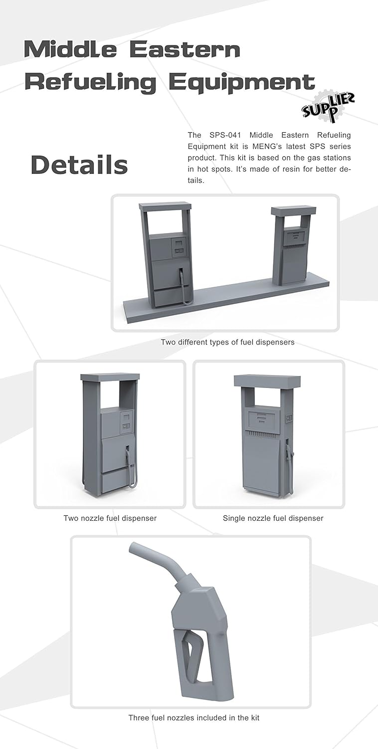 Meng-Model SPS-041 Mid Eastern Refueling Equip 1:35