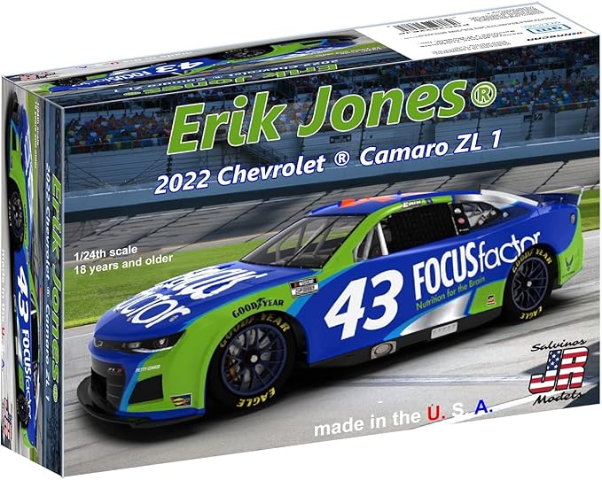 Salvinos JR Models PGC2022EJP 1/24 '22 CARMARO JONES