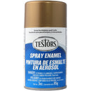 Rust-oleum 1244T Testors Enamel Spray, Metallic Gold (3oz)