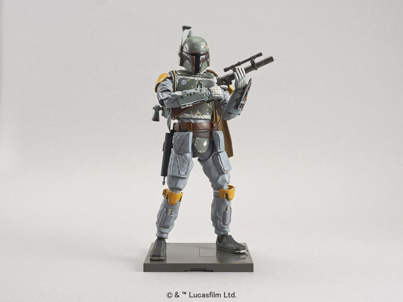 Bandai 10941 Bandai Hobby Star Wars 1/12 Plastic Model Boba Fett "Star Wars", White