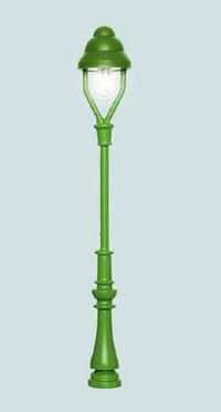 Miniatronics HO 7201501 Gas Lamp, Green