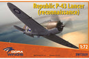 Dora Wings 1/72 Republic P-43 Lancer (reconaissance)
