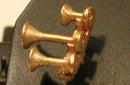 Cal-Scale HO 643 Nathan K3 K3LA 3-Chime Air Horn, Lost Wax Brass Casting