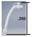 Cal-Scale HO 730 Loco Air Hose with Shut Off Valve, Plastic (2)