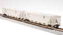 BLI 7254 H32 Covered Hopper, PRR, Gray with â€œPRRâ€ and Black Keystone, 2-pack, N Scale