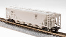BLI 7254 H32 Covered Hopper, PRR, Gray with â€œPRRâ€ and Black Keystone, 2-pack, N Scale