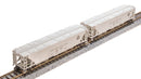 BLI 7255 H32 Covered Hopper, PRR, Gray with "PENNSYLVANIA" and Black Circle Keystone, 2-pack, N Scale