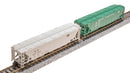 BLI 7257 H32 Covered Hopper, Penn Central, Variety 2-pack, N Scale