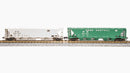 BLI 7257 H32 Covered Hopper, Penn Central, Variety 2-pack, N Scale