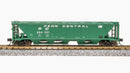 BLI 7257 H32 Covered Hopper, Penn Central, Variety 2-pack, N Scale