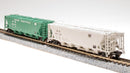 BLI 7257 H32 Covered Hopper, Penn Central, Variety 2-pack, N Scale