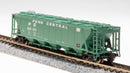 BLI 7257 H32 Covered Hopper, Penn Central, Variety 2-pack, N Scale