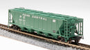 BLI 7257 H32 Covered Hopper, Penn Central, Variety 2-pack, N Scale