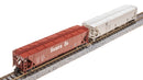 BLI 7258 H32 Covered Hopper, ATSF, Variety 2-pack, N Scale (Fantasy Paint Scheme)
