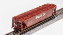 BLI 7258 H32 Covered Hopper, ATSF, Variety 2-pack, N Scale (Fantasy Paint Scheme)