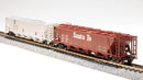 BLI 7258 H32 Covered Hopper, ATSF, Variety 2-pack, N Scale (Fantasy Paint Scheme)