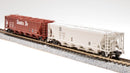BLI 7258 H32 Covered Hopper, ATSF, Variety 2-pack, N Scale (Fantasy Paint Scheme)