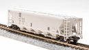 BLI 7258 H32 Covered Hopper, ATSF, Variety 2-pack, N Scale (Fantasy Paint Scheme)