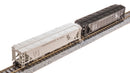 BLI 7259 H32 Covered Hopper, C&O, Variety 2-pack, N Scale (Fantasy Paint Scheme)
