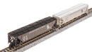 BLI 7259 H32 Covered Hopper, C&O, Variety 2-pack, N Scale (Fantasy Paint Scheme)