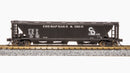 BLI 7259 H32 Covered Hopper, C&O, Variety 2-pack, N Scale (Fantasy Paint Scheme)
