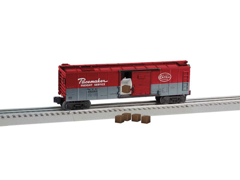 PREORDER Lionel 2-328480 O Operating Merchandise Boxcar - 3-Rail - Ready to Run -- New York Central