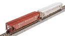 BLI 7261 H32 Covered Hopper, GN, Variety 2-pack, N Scale (Fantasy Paint Scheme)