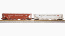 BLI 7261 H32 Covered Hopper, GN, Variety 2-pack, N Scale (Fantasy Paint Scheme)