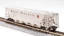 BLI 7261 H32 Covered Hopper, GN, Variety 2-pack, N Scale (Fantasy Paint Scheme)