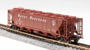 BLI 7261 H32 Covered Hopper, GN, Variety 2-pack, N Scale (Fantasy Paint Scheme)