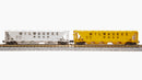 BLI 7262 H32 Covered Hopper, MILW, Variety 2-pack, N Scale (Fantasy Paint Scheme)