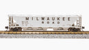 BLI 7262 H32 Covered Hopper, MILW, Variety 2-pack, N Scale (Fantasy Paint Scheme)