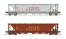 BLI 7263 H32 Covered Hopper, UP, Variety 2-pack, N Scale (Fantasy Paint Scheme)