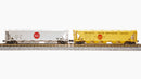 BLI 7264 H32 Covered Hopper, Atlantic Sugar, 2-pack, N Scale (Fantasy Paint Scheme)