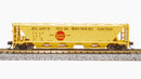BLI 7264 H32 Covered Hopper, Atlantic Sugar, 2-pack, N Scale (Fantasy Paint Scheme)
