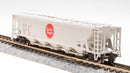 BLI 7264 H32 Covered Hopper, Atlantic Sugar, 2-pack, N Scale (Fantasy Paint Scheme)