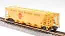 BLI 7264 H32 Covered Hopper, Atlantic Sugar, 2-pack, N Scale (Fantasy Paint Scheme)