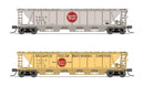 BLI 7264 H32 Covered Hopper, Atlantic Sugar, 2-pack, N Scale (Fantasy Paint Scheme)