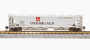 BLI 7265 H32 Covered Hopper, FMC Chemicals, 2-pack, N Scale (Fantasy Paint Scheme)