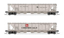 BLI 7265 H32 Covered Hopper, FMC Chemicals, 2-pack, N Scale (Fantasy Paint Scheme)