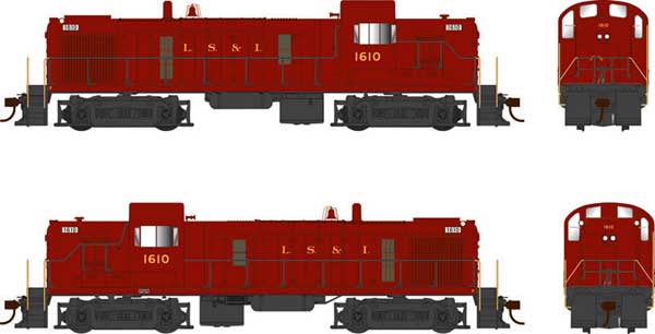 Bowser 25203 Alco RS3 Phase 3 - Standard DC -- Lake Superior & Ishpeming