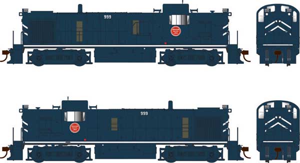 Bowser 25212 Alco RS3 Phase 3 - Standard DC -- Missouri Pacific