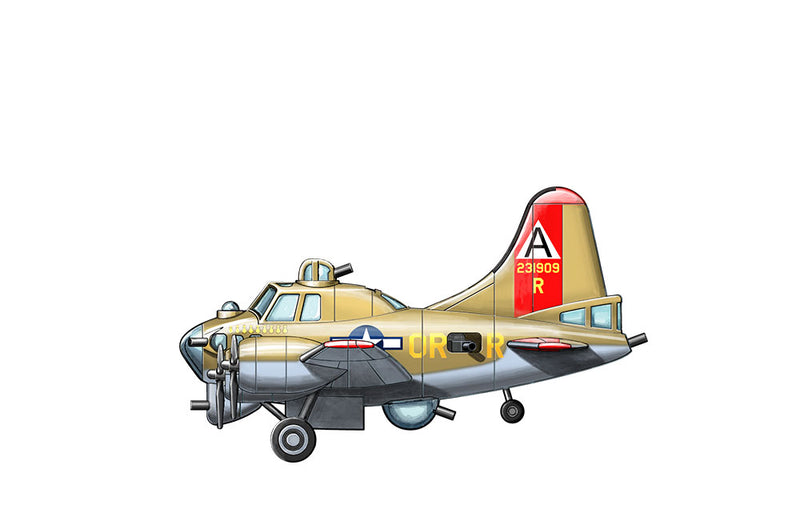 Meng-Model mPlane-001 BOEING B-17G FLYING FORTRESS BOMBER