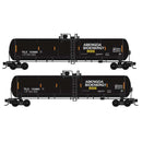 PREORDER Micro-Trains N 983102302 56' General-Service Tank Car 2-Pack, Abengoa Bioenergy TILX