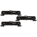 PREORDER Micro-Trains N 983102297 56' General-Service Tank Car 3-Pack, BNSF Railway